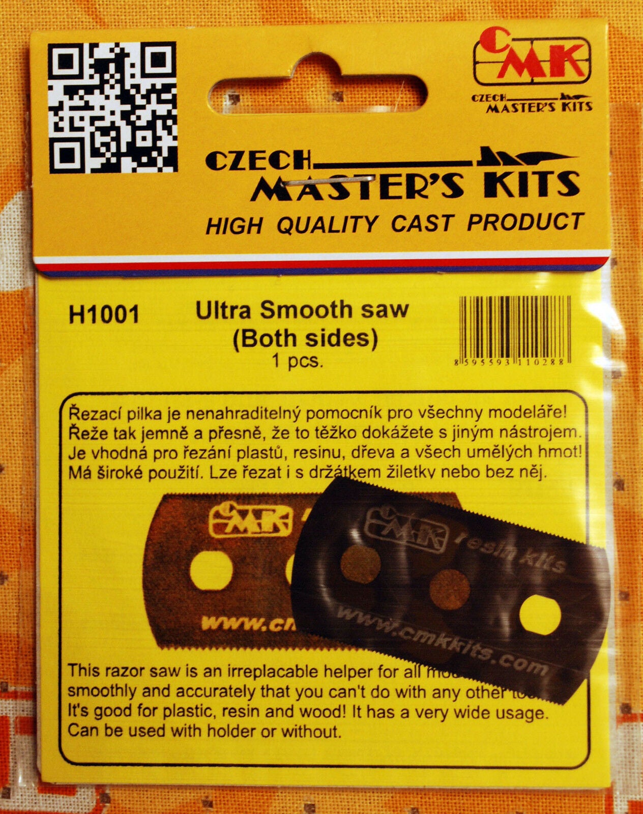 CMK 1000 - 1007 Sägeblätter Fotogeäzt Hobby Mini Razor Saw Model Saw