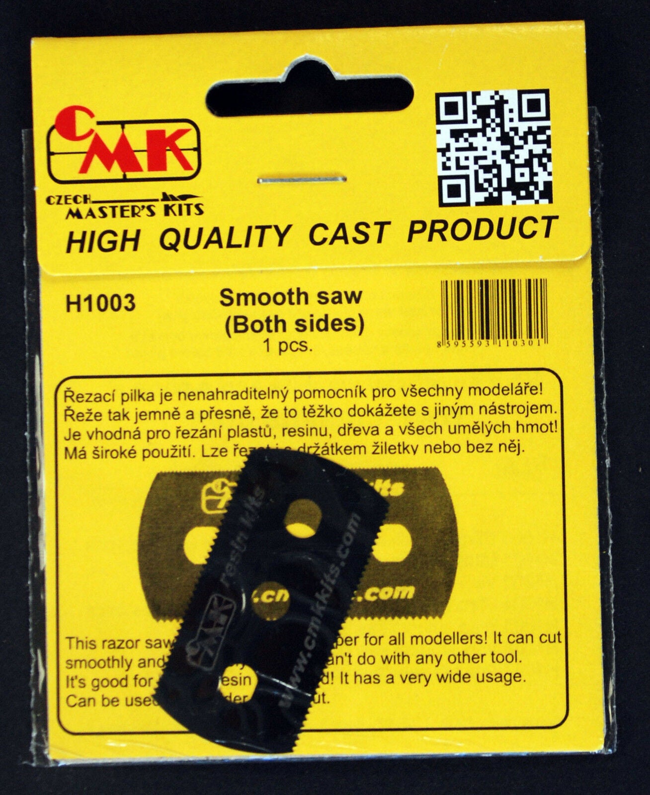 CMK 1000 - 1007 Sägeblätter Fotogeäzt Hobby Mini Razor Saw Model Saw