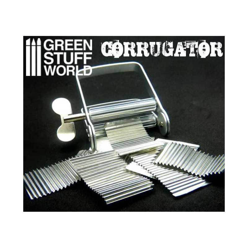Green Stuff Metallfolie + Corrugator 9246 + 1351