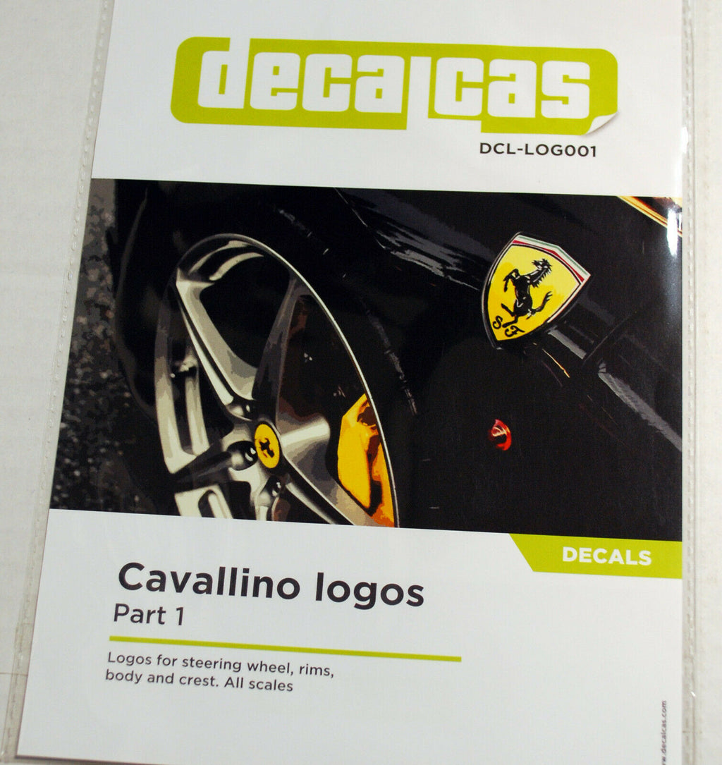 DecalCas DCL-Log001 Cavallino Rampante Logos Part 1 Ferrari