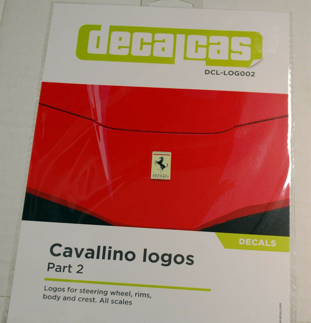 DecalCas DCL-Log002 Cavallino Rampante Logos Part 2 Ferrari