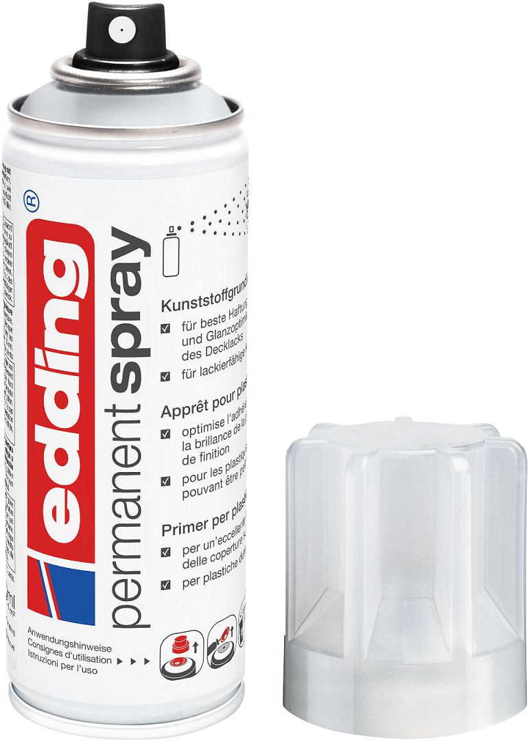 EDDING 5200 Edding Spray Acryllack Permanentspray Farbauswahl Sprühköpfe