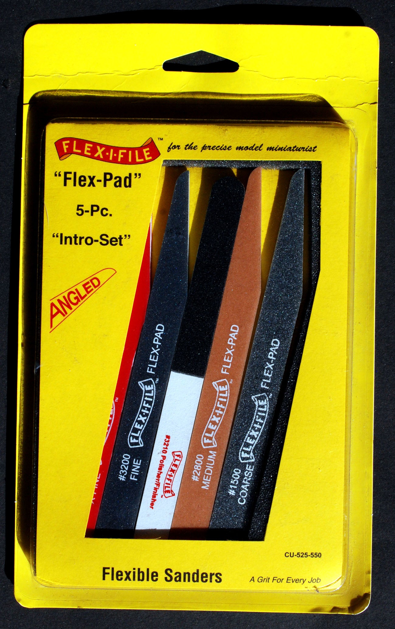 Flex i file Flex Pad Intro Set 5 Versch. Feilen das ultimative Schleifwerkzeug