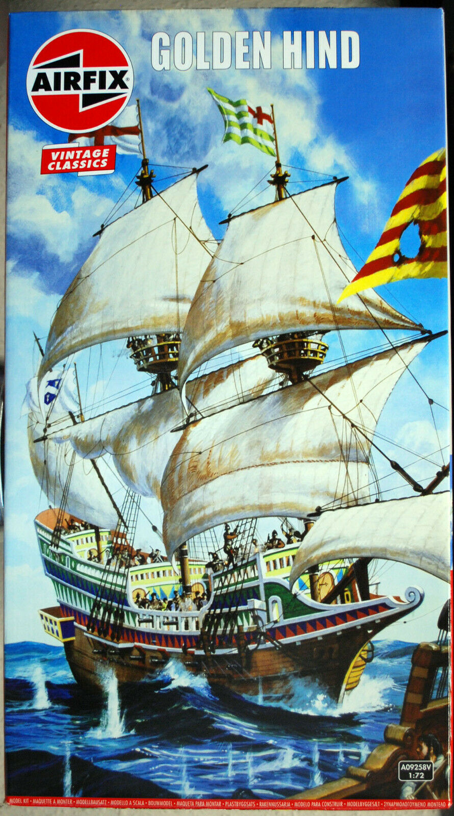 Airfix A09258V 1577 Golden Hind Sir Francis Drake 1:72