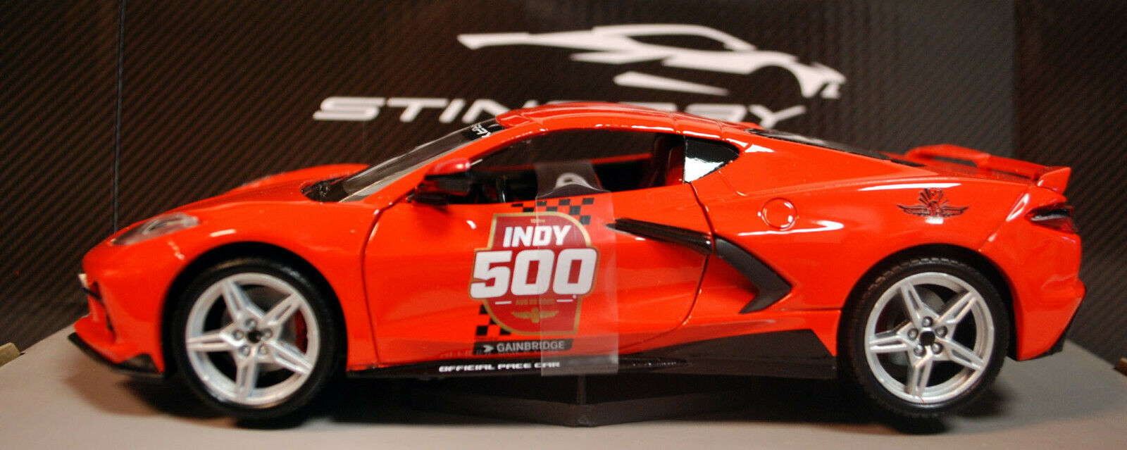 Greenlight 18258 2020 Chevrolet Corvette C8 Indy 500 Pace Car 1:24