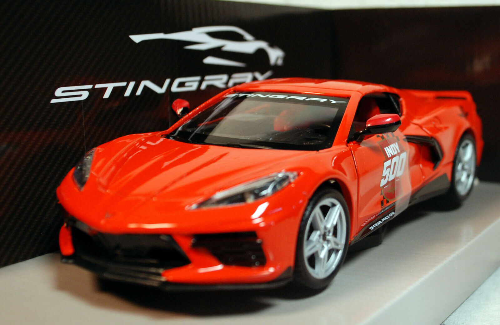 Greenlight 18258 2020 Chevrolet Corvette C8 Indy 500 Pace Car 1:24