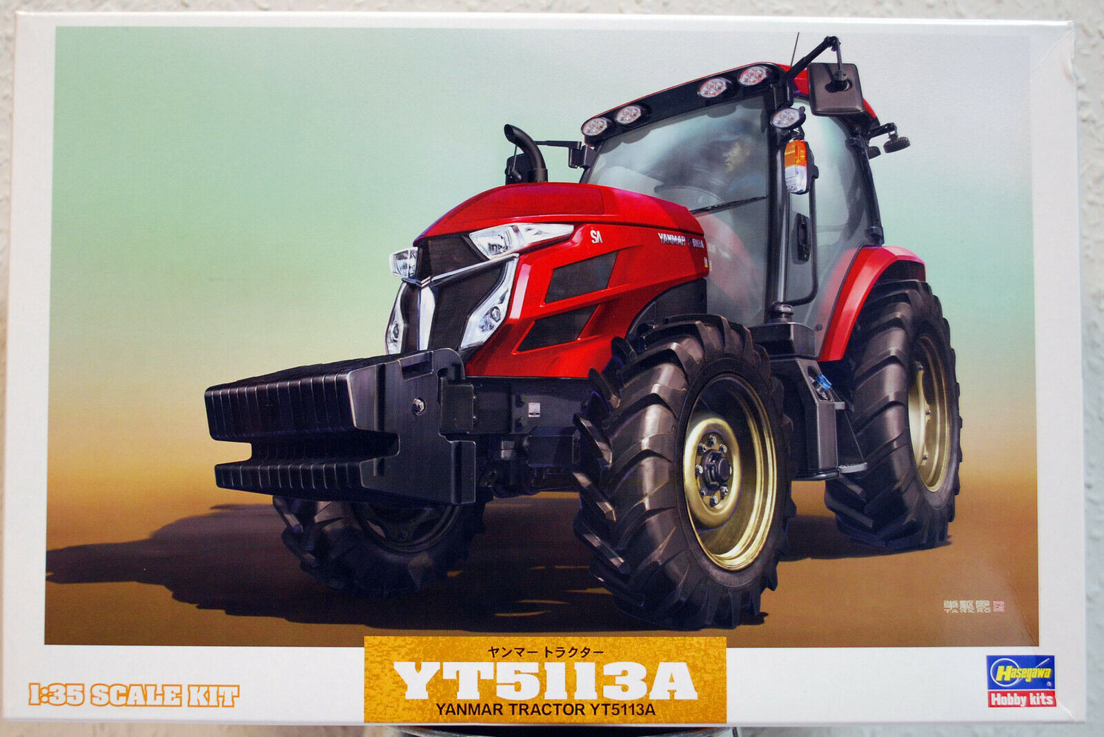 Yanmar Tractor YT 511 3A 1:35 Hasegawa 66005