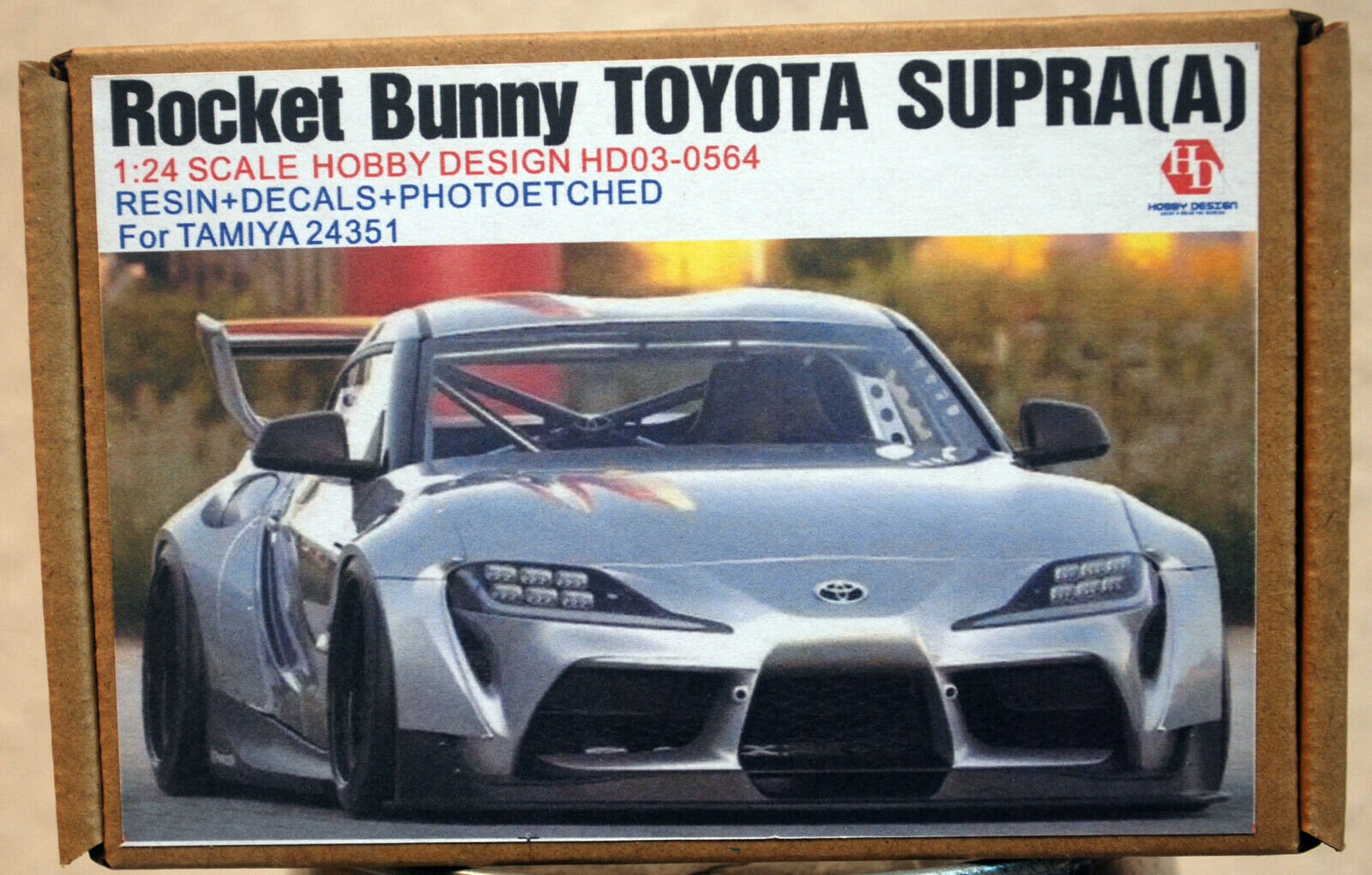 Hobby Design 03-0564 Rocket Bunny Toyota Supra A Widebody Kit Grade Up Parts