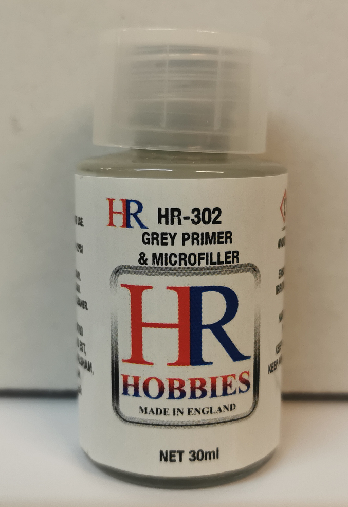 Grundierung HR HOBBIES 6 Farbtöne & Airbrush Cleaner