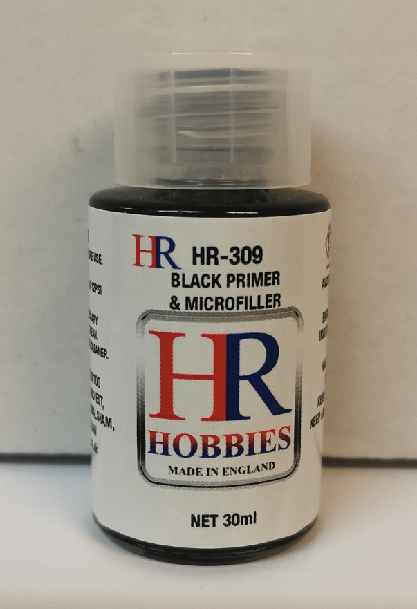 Grundierung HR HOBBIES 6 Farbtöne & Airbrush Cleaner