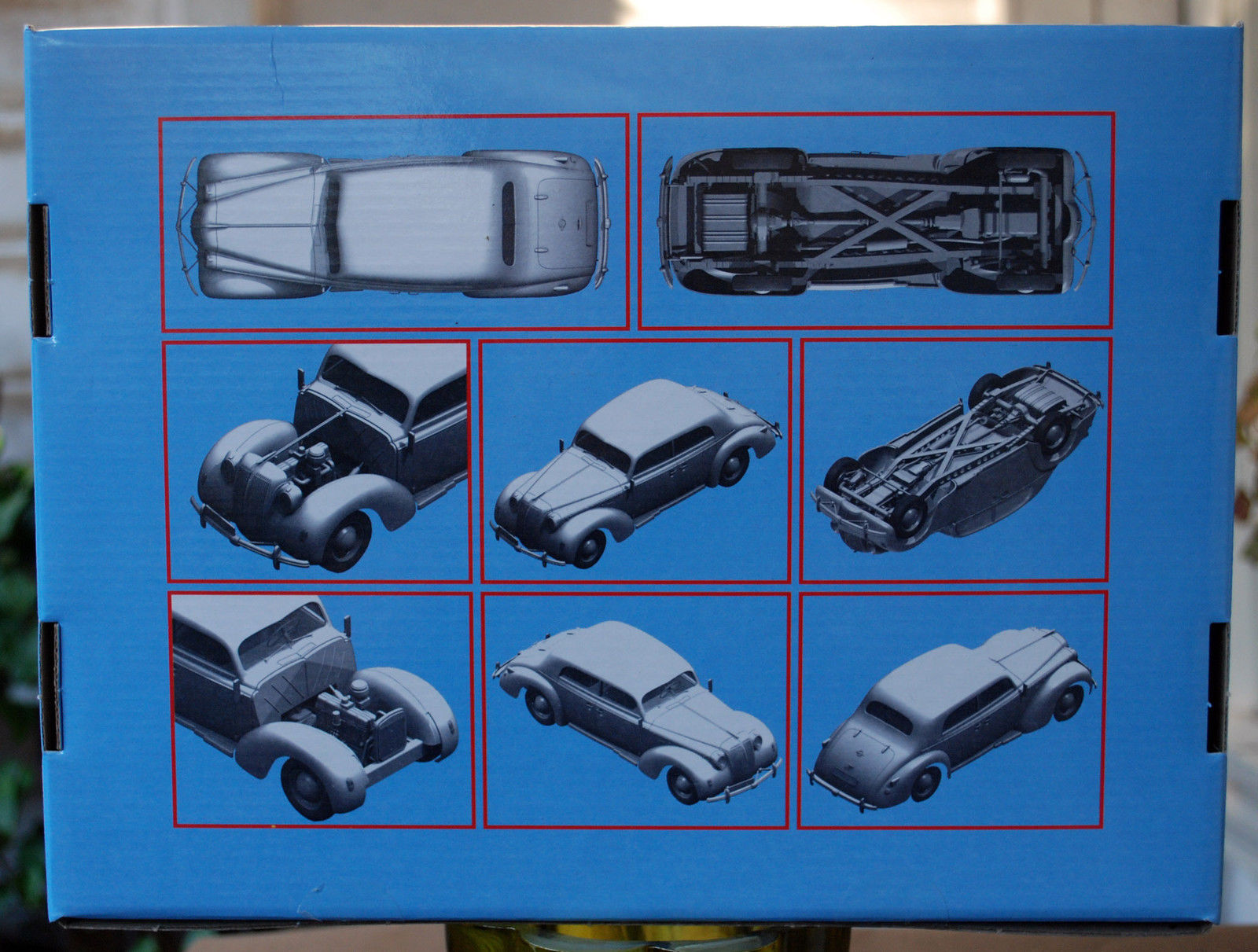 1939 Opel Admiral Saloon Limousine 1:24 ICM 24023