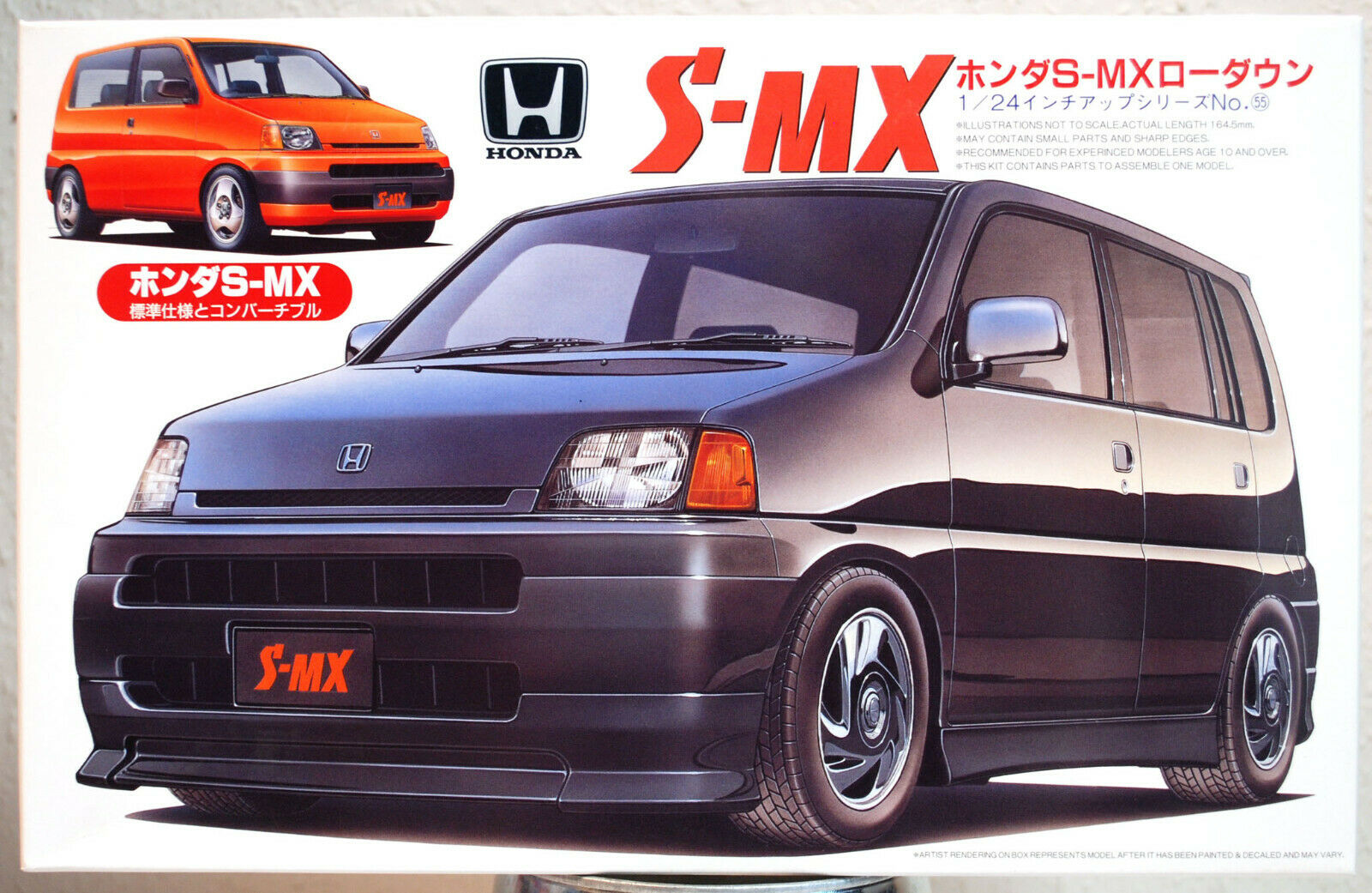 Fujimi 034232 1996 Honda S-MX Stock & LowDown JDM 1:24