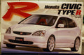 Fujimi 035390 2001 Honda Civic LA-EP 3 Type R JDM 1:24 Bausatz