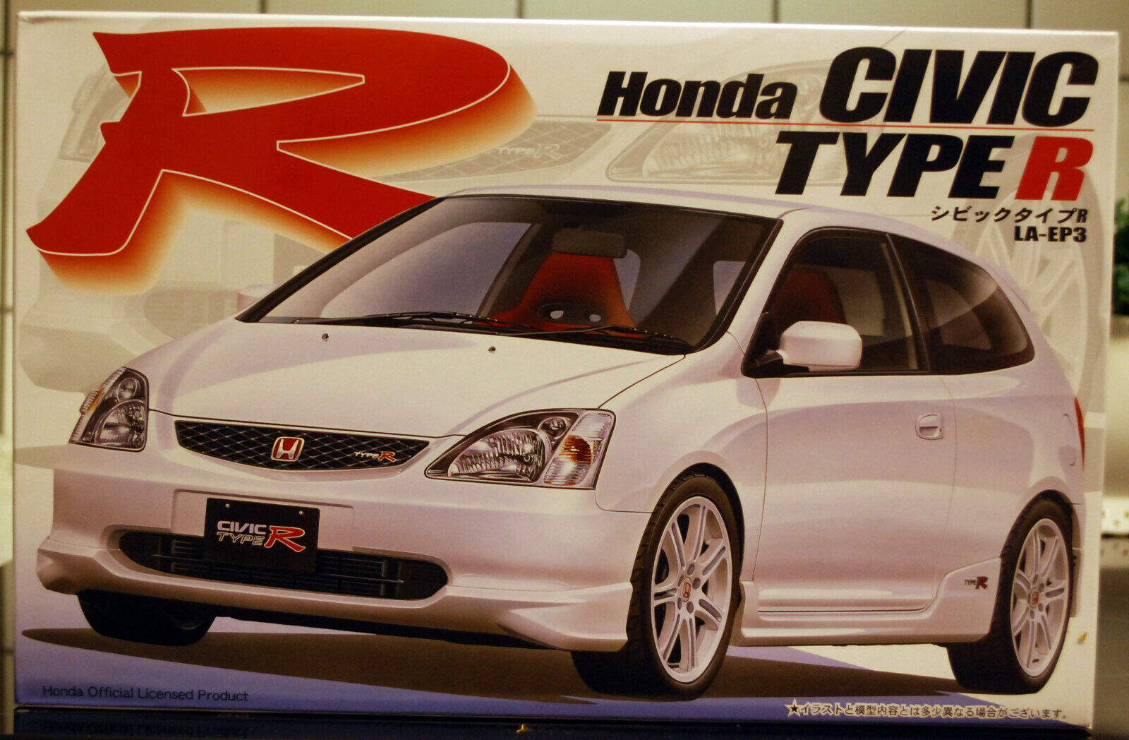 Fujimi 035390 2001 Honda Civic LA-EP 3 Type R JDM 1:24 Bausatz