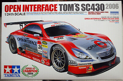 2006 Super GT Winner Open Interface Lexus SC 430 Tom´s 1:24 Tamiya 24293