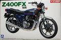 Aoshima 041512 1979 Kawasaki Z 400 FX 1:12 Motorrad Bike