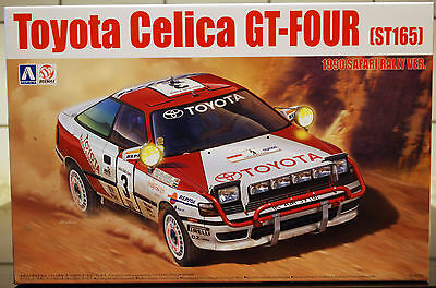 Aoshima Beemax 097885 1990 Toyota Celica GT-Four ST 165 Safari Rallye, 1:24 #08
