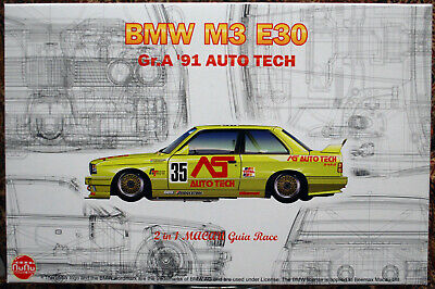 1991 BMW M 3 E 30 Auto Tech JTC oder Macau 1:24 Platz Nunu 24014
