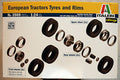 Italeri 3909 Truck & Trailer Rubber Tyres Tires Set LKW Reifen 1:24