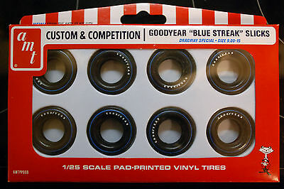 AMT 008 Drag & Gasser Goodyear Blue Streak Slicks Dragway Special 1:25