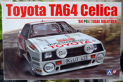 Aoshima Beemax 103142 1984 Toyota Celica TA 64 Portugal Rallye 1:24  #13