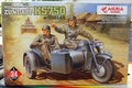 1941 Zündapp KS 750 mit Seitenwagen 1:24 Asuka 24004