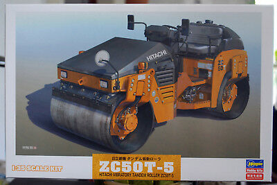 Hitachi ZC50T-5 Vibrations Asphalt Walze 1:35 Hasegawa 66101
