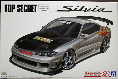 Aoshima 058749 1999 Nissan Silvia S 15 / PS15  Top Secret JDM 1:24