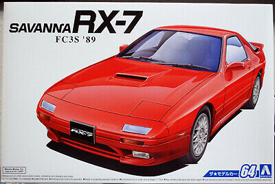Aoshima 055496 1989 Mazda RX-7 Savanna FC3S JDM 1:24