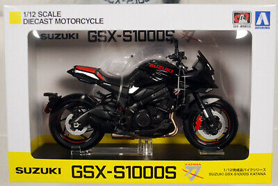 Suzuki GSX S 1000 S Katana Full Option Fertigmodell 1:12 Aoshima 107027