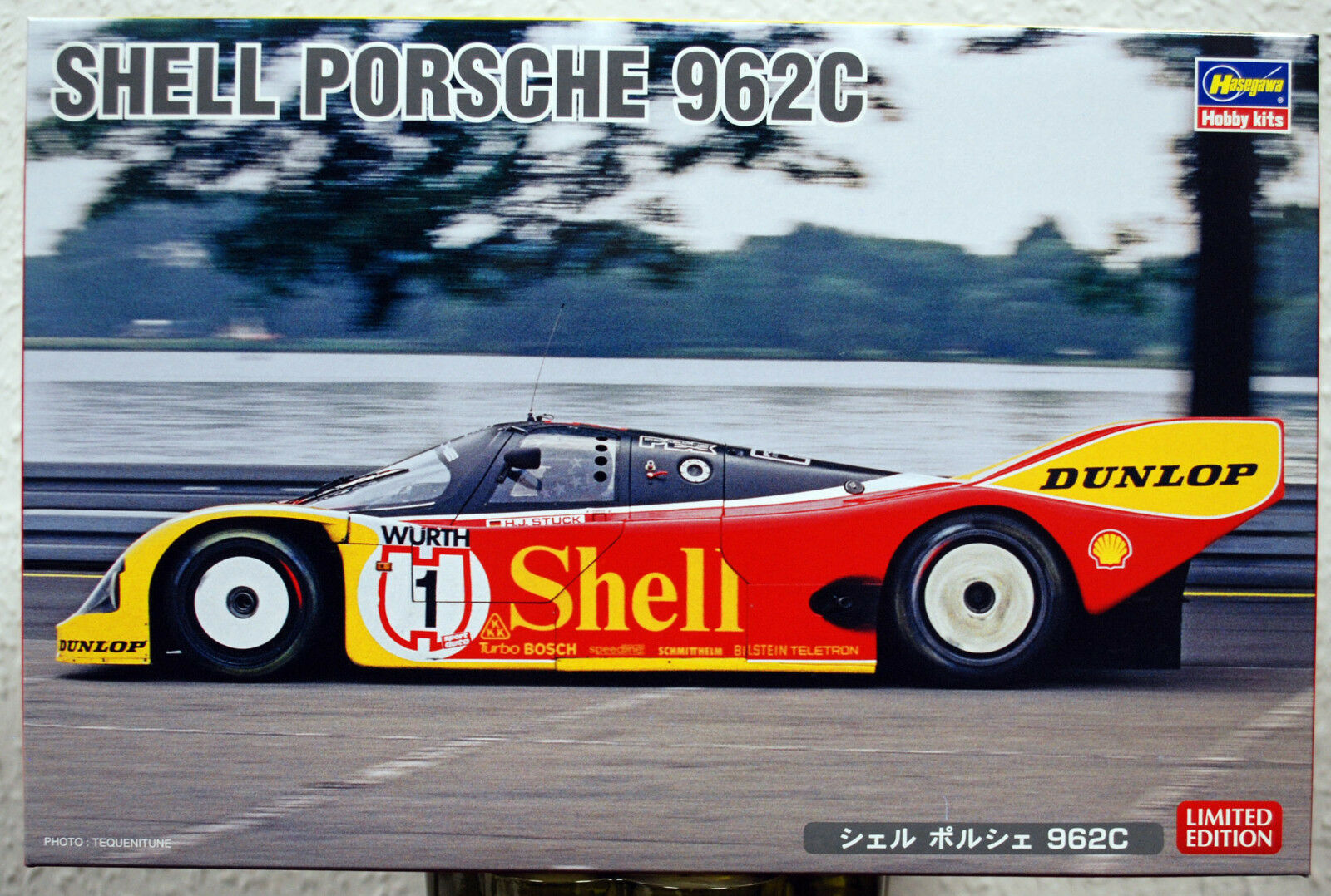 1987 Porsche 962 C SHELL 1:24 Hasegawa 20337