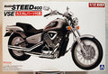 Aoshima 053980 1995 Honda Steed 400 VSE 1:12 Motorrad Bike