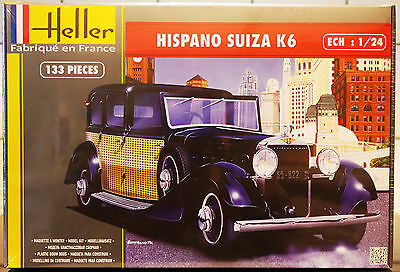 1933 Hispano Suiza K 6, 1:24, Heller 80704