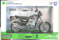 Kawasaki 900 Super 4 Z1 Tamamushi Maroon Fertigmodell 1:12 Aoshima 104606