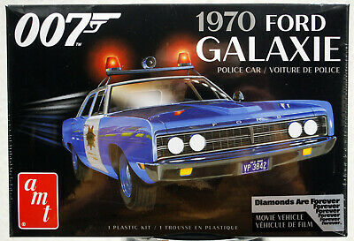 1970 Ford Galaxie Police Car James Bond1:25 AMT 1172 wieder neu 2020