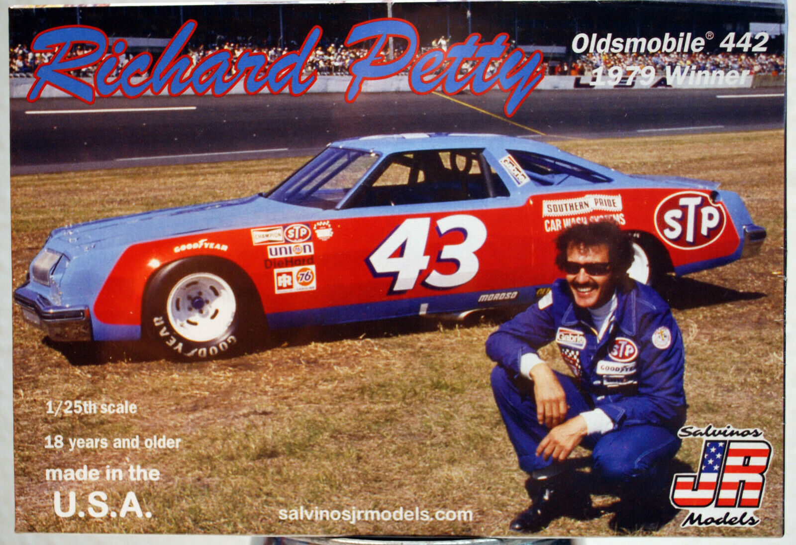 1979 Oldsmobile 442 Nascar Winner  #43 Richard Petty STP 1:25 Salvinos JR 084615