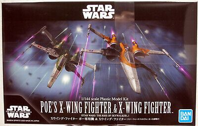 Bandai 5059231 Star Wars Poe´s X - Wing & X - Wing Fighter 2 Stück 1:144