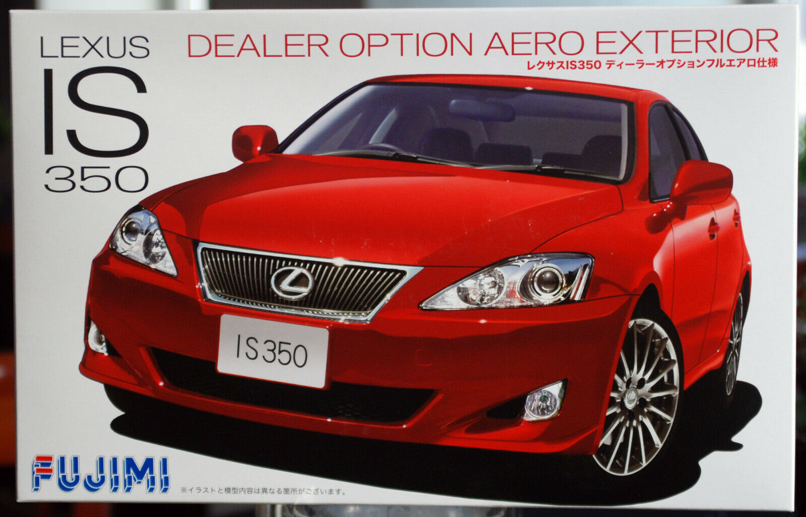 Fujimi 036847 2009 Lexus IS 350 Dealer Option Aero Exterior JDM 1:24 Bausatz