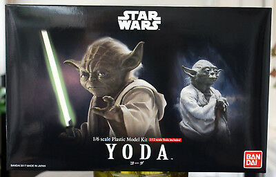 Star Wars Yoda 1:12 und 1:6 Bandai 214473 neu 2018