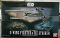 Star Wars U - Wing Fighter & Tie Striker Rogue, 1:144, Bandai 212184 neu 2017