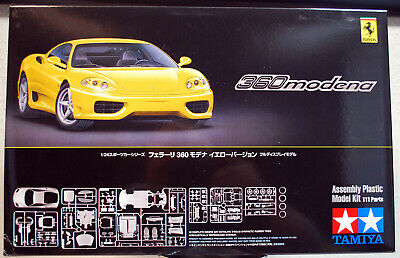 1999 Ferrari F 360 Modena gelb / yellow 1:24 Tamiya 24299