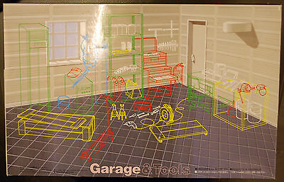Fujimi 115047 Garage & Tools  Werkstatt Büro 1:24