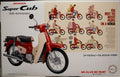 Fujimi 141831 Honda Super Cub rot / beige 60th anniversary 1:12