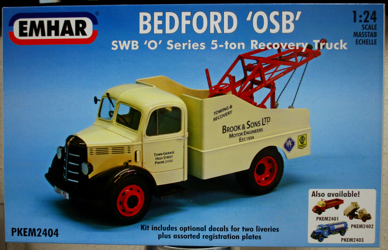 Emhar EM2404 Bedford OSB SWB O-Series Recovery Truck Abschlepp-LKW - Neu