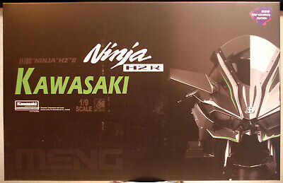 2014 Kawasaki Ninja H2R precolored 1:9 Meng MT001s