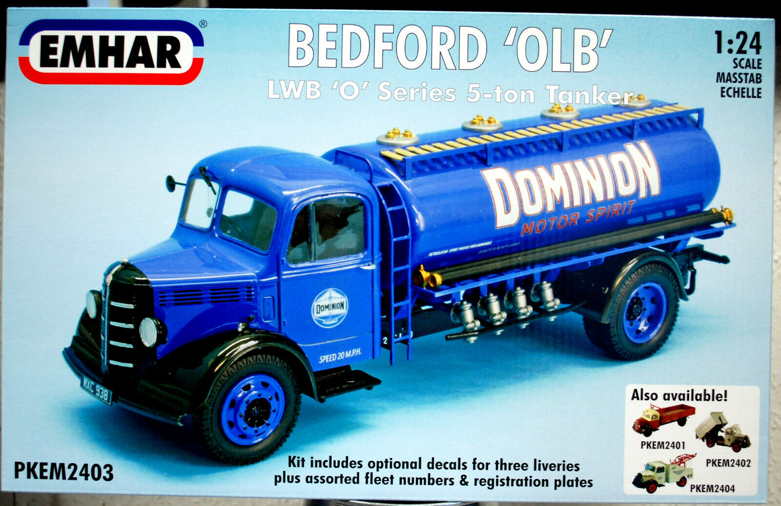 Emhar EM2403 Bedford OLB LWB O-Series 5-ton Tanker Tank-LKW - Neu