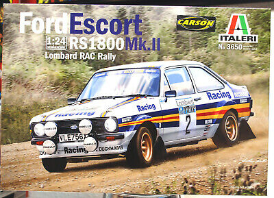 1981 Ford Escort RS 1800 Mk. II RAC Rallye 1:24 Italeri 3650 wieder neu 2019