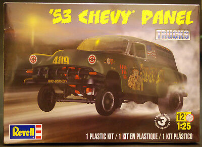 Revell 4189 1953 Chevrolet Panel Truck 2´n1 1:25 USA Bausatz