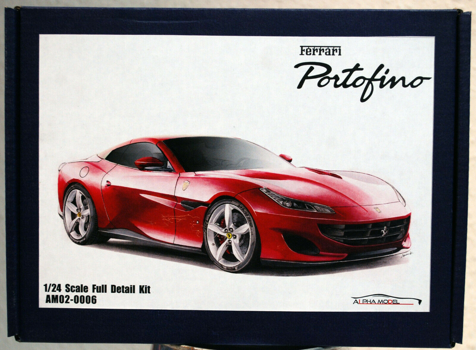 2018 Ferrari Portofino 1:24 Alpha Model 02-006 neu 2019