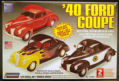 1940 Ford Coupe 3´n1 , 1:25, Lindberg 72159